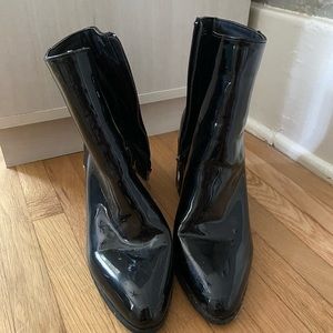 Forever 21 patent leather boots
